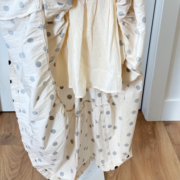 En Saison Polka Dot Tie-Strap Maxi Dress - Picture 6 of 9